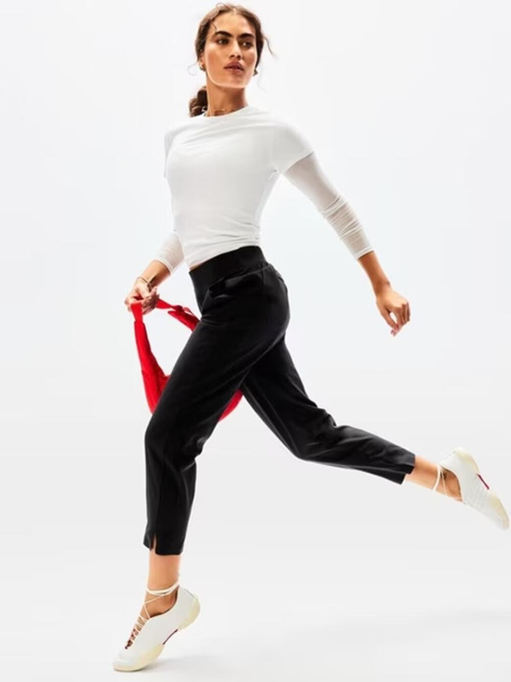 Athleta Brooklyn Mid Rise Ankle Pant Performance Athleisure